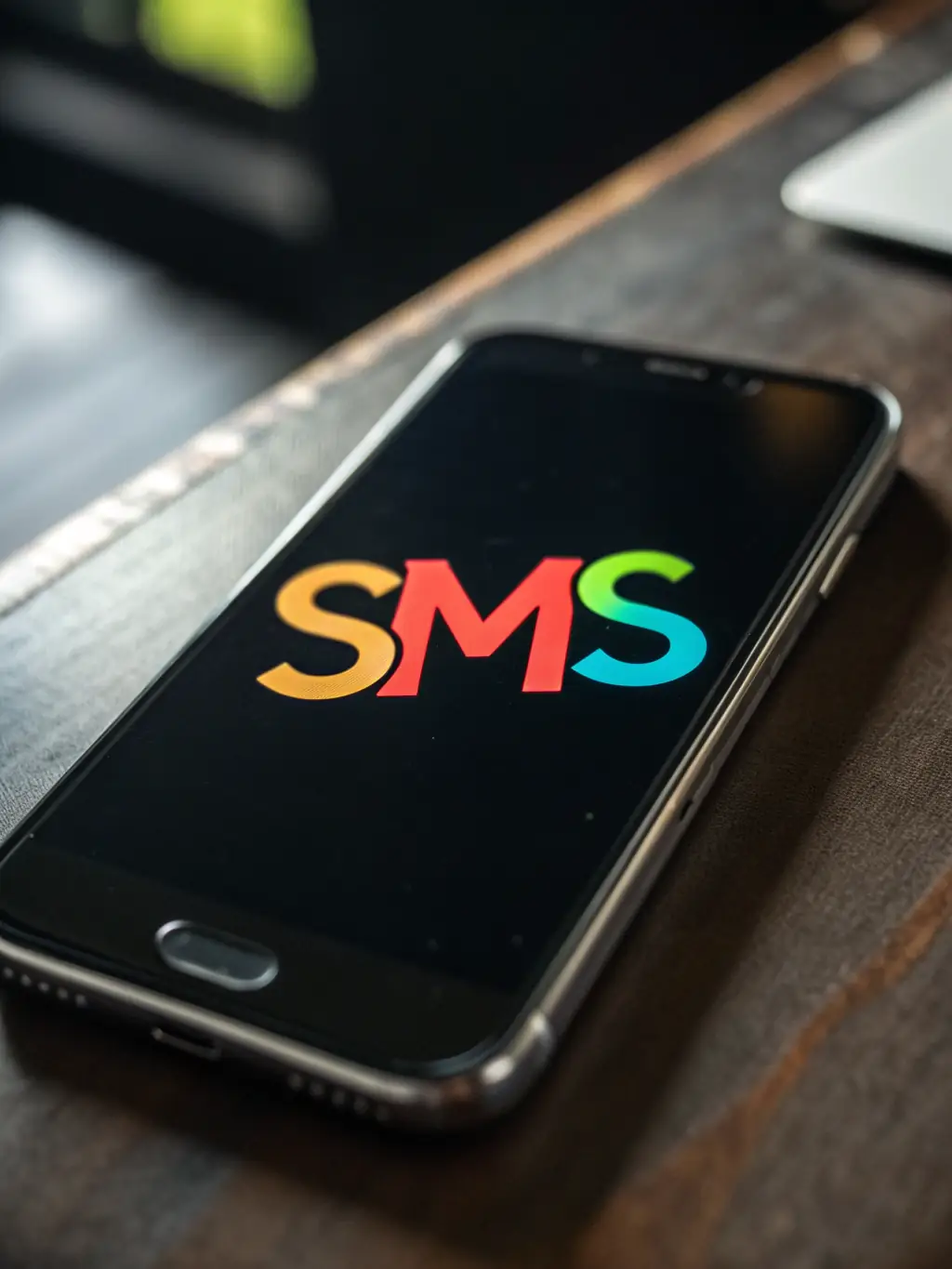 A vibrant image of a mobile phone displaying an engaging text message campaign, showcasing Gelato LLC's expertise in mobile marketing.